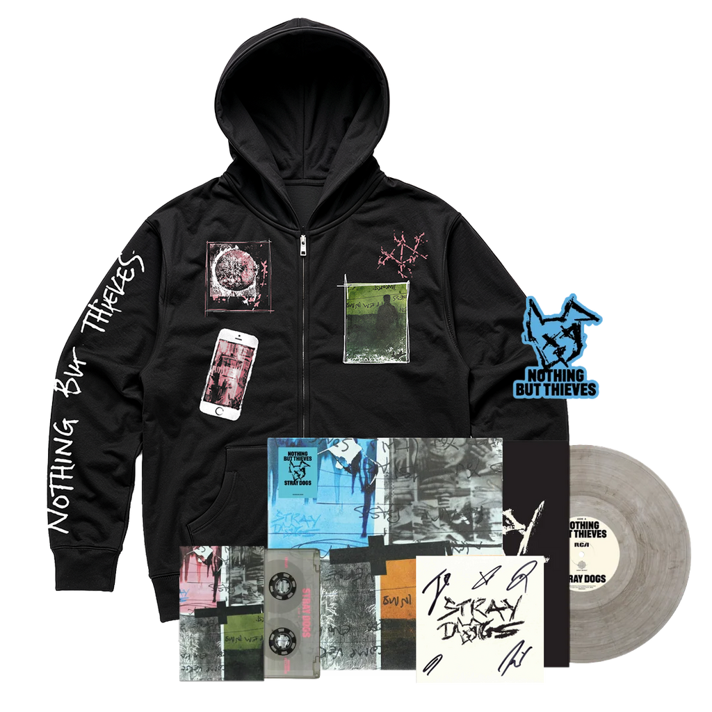 Stray Dogs Hoodie Album Bundle (Signed art card)